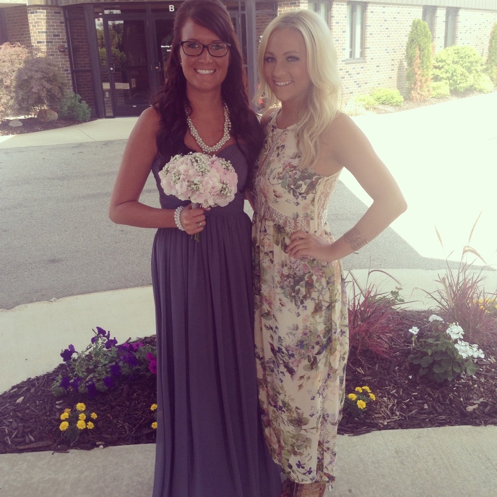 Floral Print Maxi